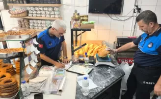 Bursa İnegöl ekmek fırınlarına denetim