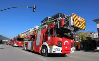 Bursa itfaiye alanında örnek şehir olacak