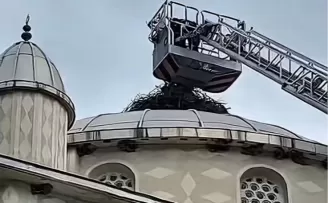 Bursa İtfaiyesi’nden İznik’te can dostuna hayat kurtaran müdahale