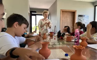 Bursa Nilüfer’de çocuklar arkeoloji ile tanışıyor