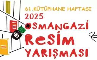 Bursa Osmangazi Belediyesi’nden ‘Üreten Kütüphaneler’ konulu resim yarışması
