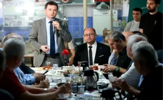 Bursa Osmangazi’de Başkan Aydın’dan ayakkabıcı esnafına yeni yer müjdesi