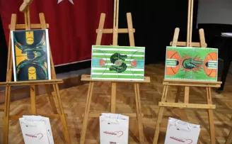 Bursa Osmangazi’de basketbol sahaları sanatla renkleniyor
