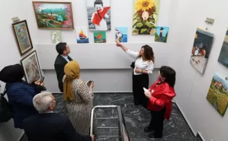 Bursa Osmangazi’de bir yıllık emek sergiye taşındı