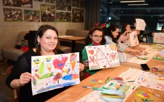 Bursa Osmangazi’de hayaller renklendi