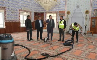 Bursa Yenişehir’de camiler üç aylara hazırlanıyor