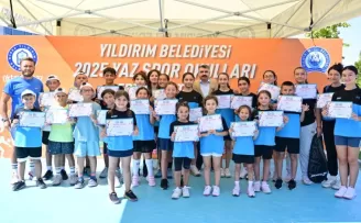 Bursa Yıldırım’da 62  bin çocuk yaz spor okullarında buluştu