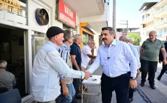 Bursa Yıldırım’da Başkan Yılmaz Zümrütevler esnafıyla buluştu