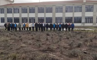 Çankırı’da okul bahçesinde lavanta yetiştiriyorlar