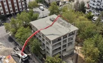 Çayırova’da yeni bilgi evi ve aile sağlığı merkezinin betonarmesi tamam