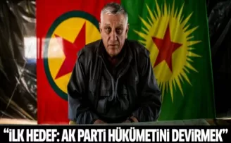 Cemil Bayık: İlk hedef AKP iktidarını düşürmek