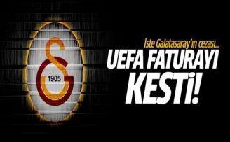 Ceza belli oldu! İşte UEFA'nın Galatasaray kararı...