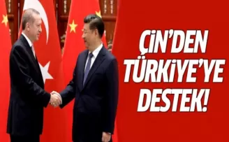 Çin'den Türkiye'ye Destek