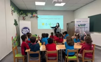 Çocuklara enerji tasarrufu ve verimliliği eğitimi