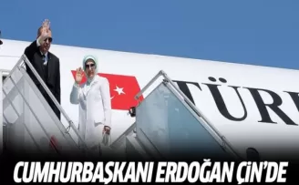Cumhurbaşkanı Erdoğan Çin'de
