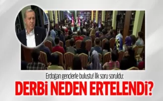 Cumhurbaşkanı Erdoğan'dan Galatasaray Fenerbahçe derbisine özel açıklaması