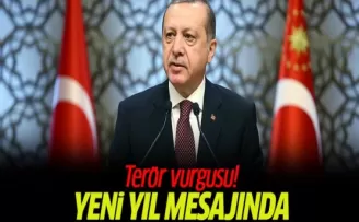Cumhurbaşkanı Erdoğan'dan yeni yıl mesajı