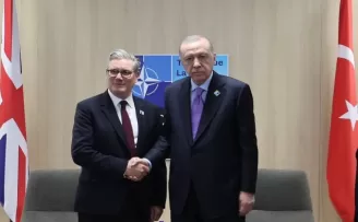 Cumhurbaşkanı Erdoğan, Starmer’ı kabul etti