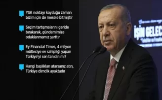 Cumhurbaşkanı Erdoğan: Zulümlere tribünden seyirci olmayız