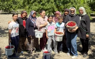 DAĞDER’den Bursalı kiraz üreticilerine destek