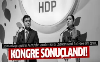 Demirtaş ve Yüksekdağ yeniden Eş Genel Başkanı oldu