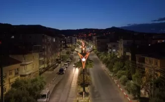 Denizli’de ilçelere aydınlatma atağı