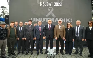 Depremde can veren vatandaşlar Trabzon’da anıldı