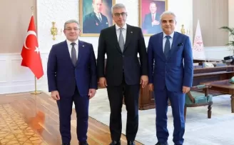 DEÜ Rektörü Yılmaz’dan Ankara’da önemli mesai