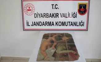 Diyarbakır'da Picasso'ya ait olduğu iddia edilen tablo ele geçirildi