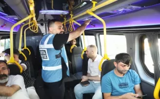 Diyarbakır’da toplu taşımada klima denetimi