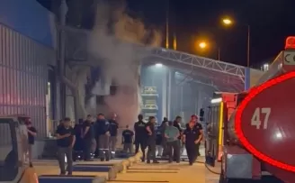 Düzce’de fabrikada yangın çıktı! Can kaybı yok!