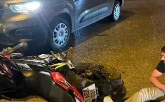 Düzce’de motosiklet kazası: 1 yaralı