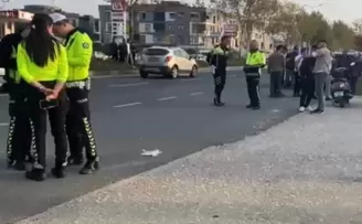 Düzce’de otobüs durağında feci kaza