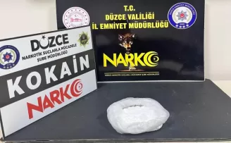 Düzce’de uyuşturucu kuryesine tutuklama!