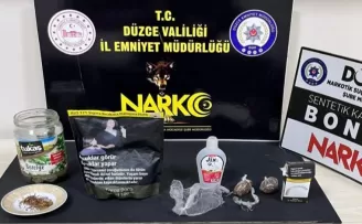 Düzce’de uyuşturucu operasyonu: 1 tutuklama