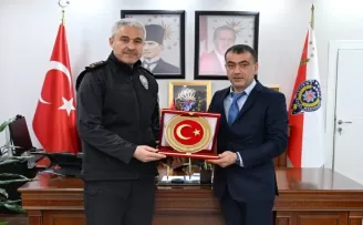 Düzceli gazetecilerden ’Emniyet’li ziyaret