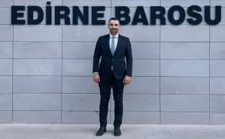 Edirne Barosu’nda Av. Taner Balta Başkan Vekili oldu