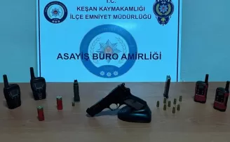 Edirne’de 17 adrese eş zamanlı kapsamlı operasyon