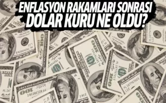 Enflasyon Rakamları Sonrası Dolar Kuru ne Oldu?