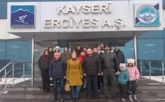 Erciyes’in zirvesinde öğrencilere uluslararası etkinlik