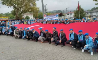 Erciyes Mavi Kartalları, şehit Hüseyin Güldal’ı dualarla andı