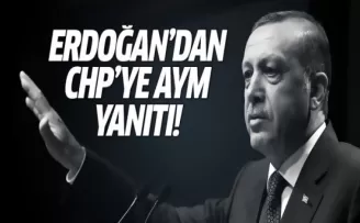 Erdoğan'dan CHP'ye 'AYM' yanıtı