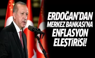Erdoğan'dan Merkez Bankası'na Enflasyon Eleştirisi