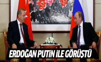 Erdoğan, Putin ile görüştü