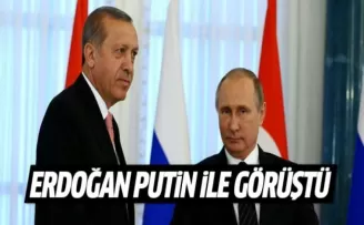 Erdoğan Putin ile telefonda görüştü