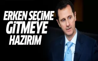 Esad'dan seçim açıklaması