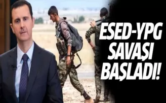 Esad güçleri ile YPG/PKK Haseke'de çatıştı