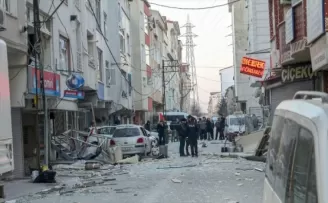 Esenyurt'ta gaz sıkışması sonucu patlama