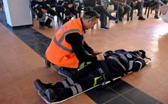 ESKİ’de afet ve acil durum eğitimi