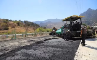 Eskişehir Sarıcakaya’da yol konforu artıyor